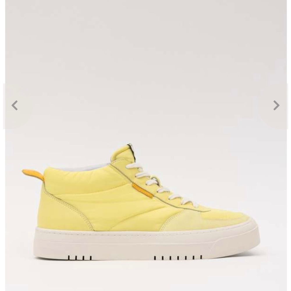 ONCEPT Los Angeles High top Sneakers Pale Lime New